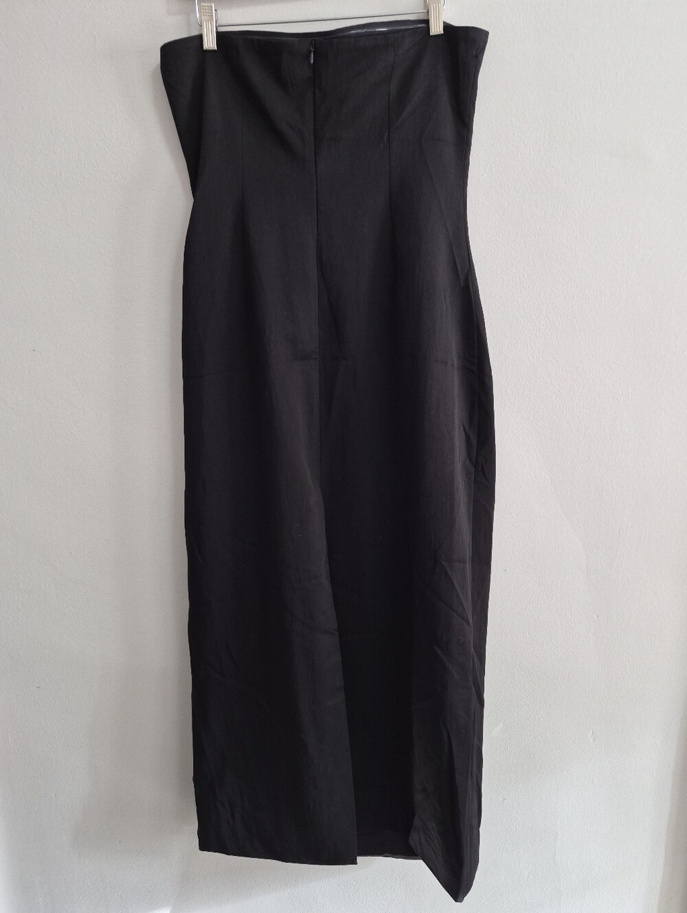 DISSH Black Strapless Maxi Sheath Dress Size 8 - Picture 3 of 7